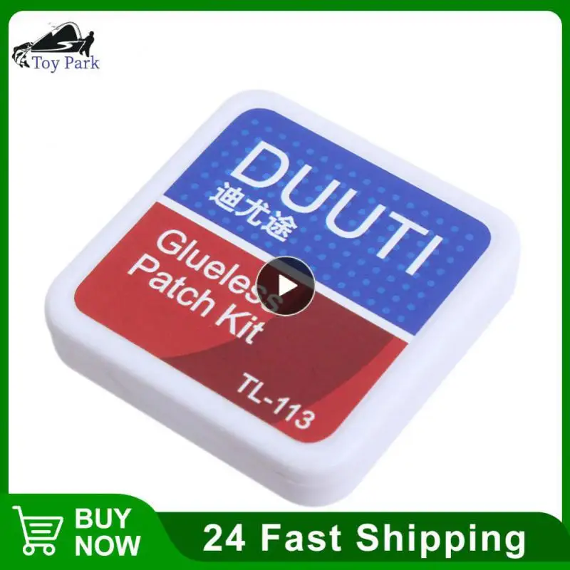 

2 Color Mountain Bike Bike Tire Repair Kit Plastic Tire Repair Kit Durable Bike Repair Patch Bicycle Parts Without Glue