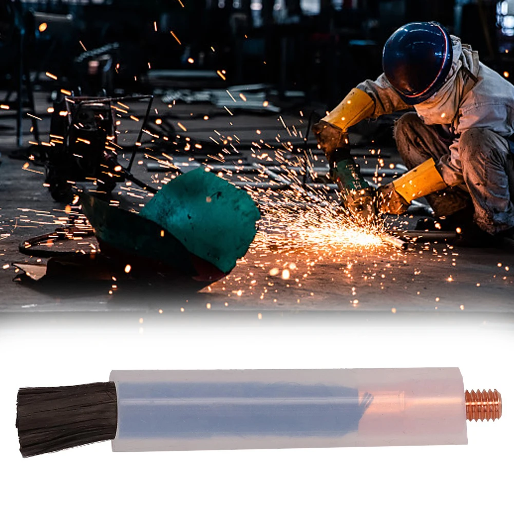 

Cleaning Tool Brush Copper Cover M10 M6 M8 MAG MIG Pickling Remove Temper Color TIG WIG Weld Cleaner Practical