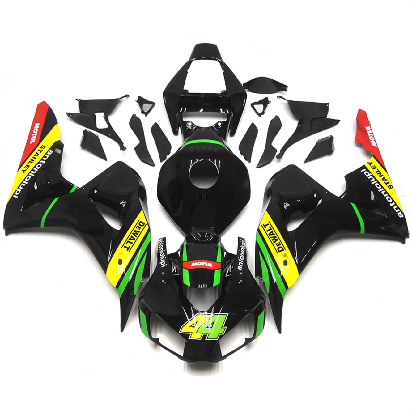 

Novo ABS motocicleta inteira наборы для HONDA CBR1000RR CBR 1000RR CBR1000 RR REPSOL HRC 2006 2007