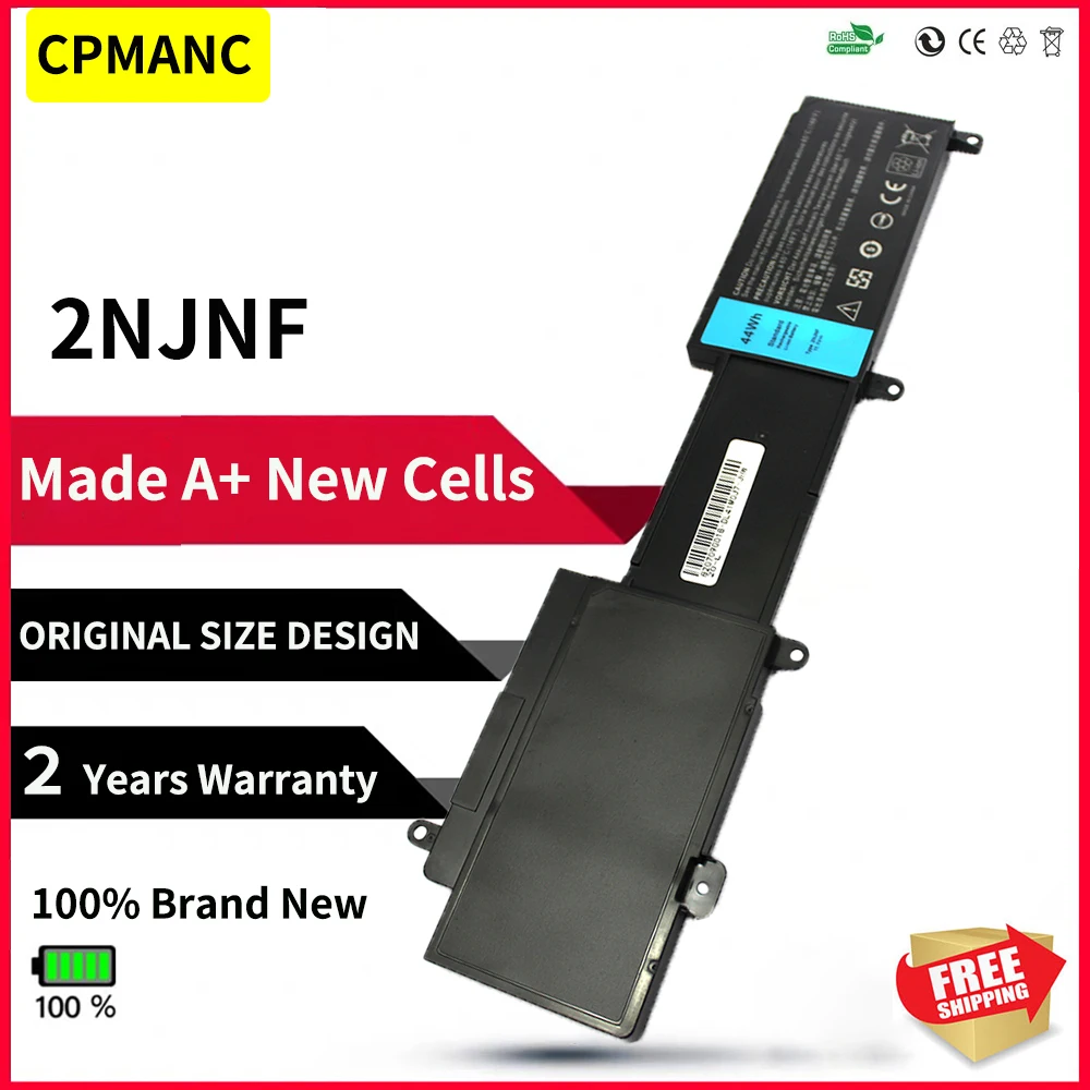 CPMANC 2NJNF TPMCF Аккумулятор для ноутбука Dell Inspiron 14z-5423 15z-5523 Ультрабук 8JVDG T41M0 11 1 В 44WH