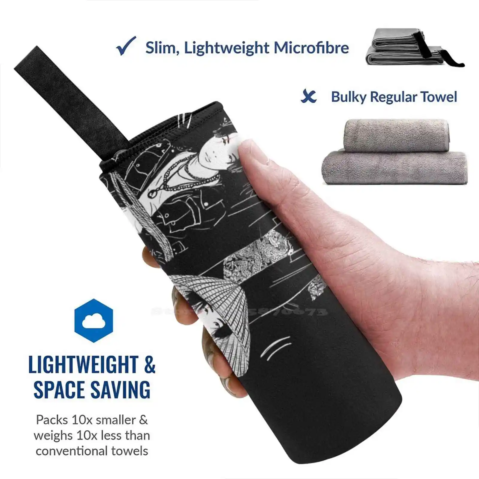 Мягкое быстросохнущее полотенце Agust D Daechwita пляжное Agustd Suga Min Yoongi Kpop Rap Korea