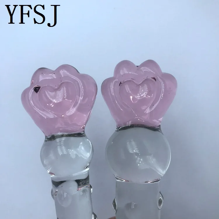 Стимуляция расширитель простаты массаж стекло анальная пробка вставка