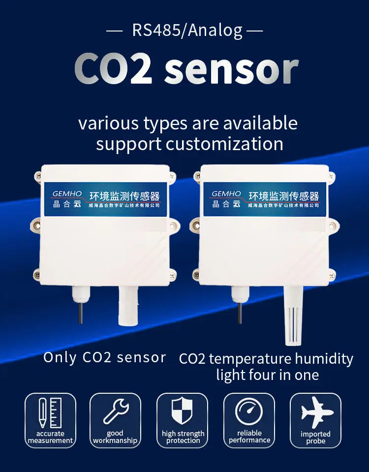 Новый дизайн 2022 года завод GEMHO оптовая продажа освещение температуры и влажности