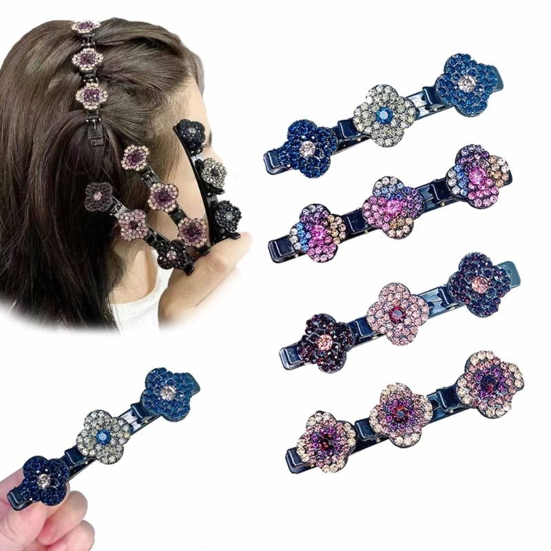 

Unique Four-leaf Clover Shape Hair Clip Halloween Costume Headwear for Women Birthday Party Hair Supplies