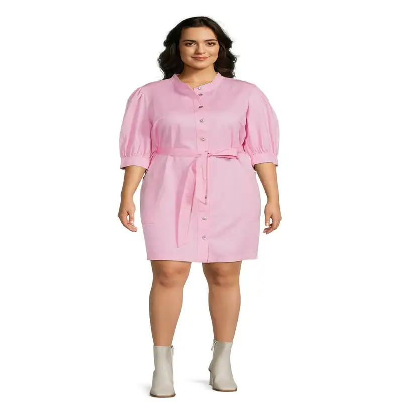 

Women’s Plus Size Utility Mini Dress