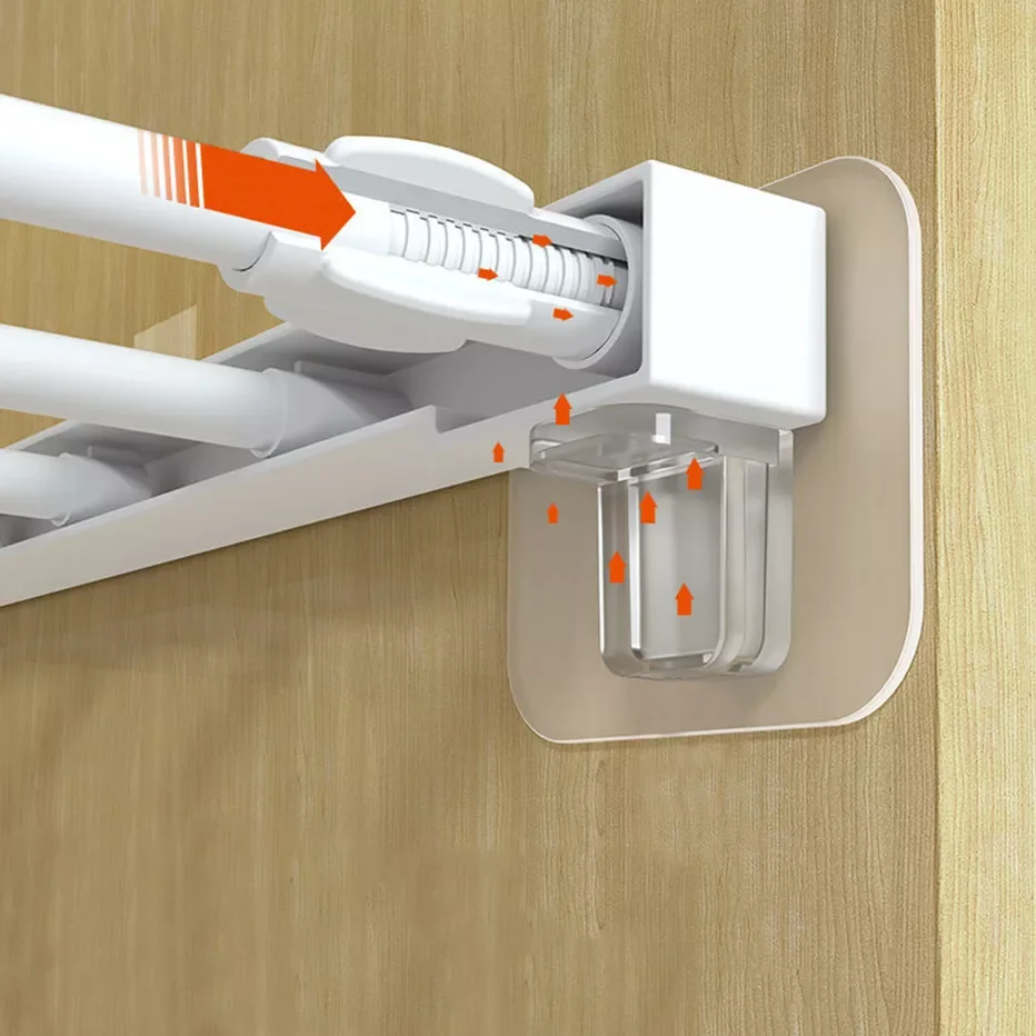 

Adhesive Shelf Support Pegs Drill Free Nail Instead Holders Closet Cabinet Shelf Support Clips Wall Hangers