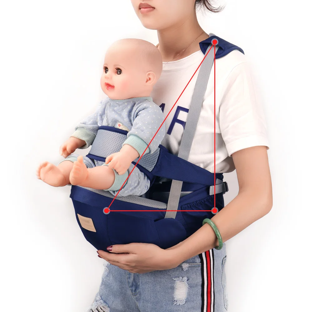 2022 New Baby Carrier Waist Stool Walkers Baby Sling Hold Waist Belt Backpack Hipseat Belt Kids Adjustable Infant Hip Seat