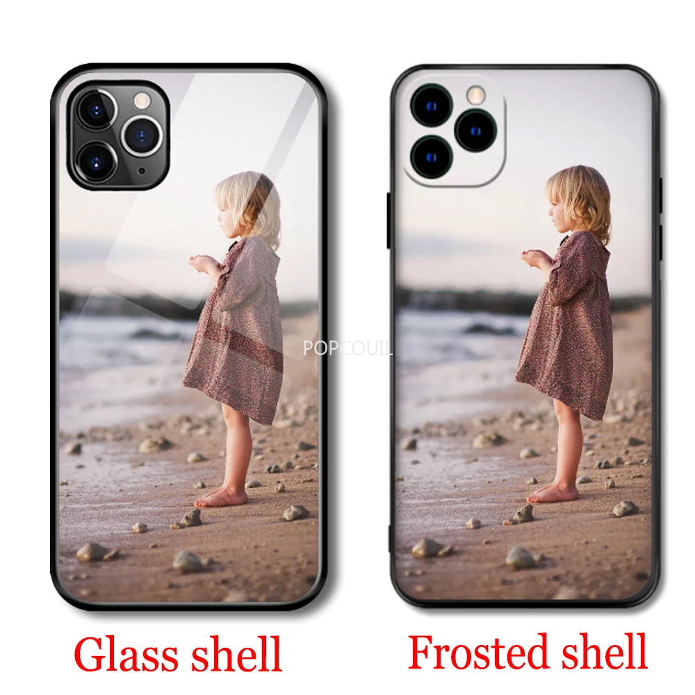 Индивидуальный персонализированный стеклянный чехол из ТПУ для телефона IPhone 14 6 7