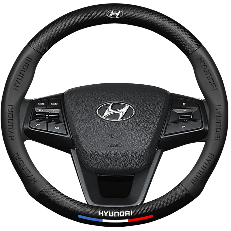 Кожа из углеродного волокна для Hyundai I20 I30 IX35 ix45 I35 Solaris ix35 акцентная соната Elantra |