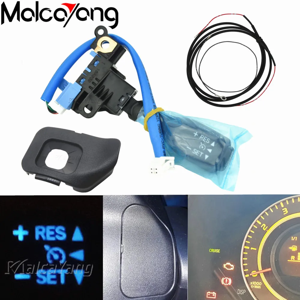 

45186-0D110-C0 Blue LED Light Cruise Control Switch For Toyota Camry Corolla Lexus Scion 45186-0D110 Car Accessories