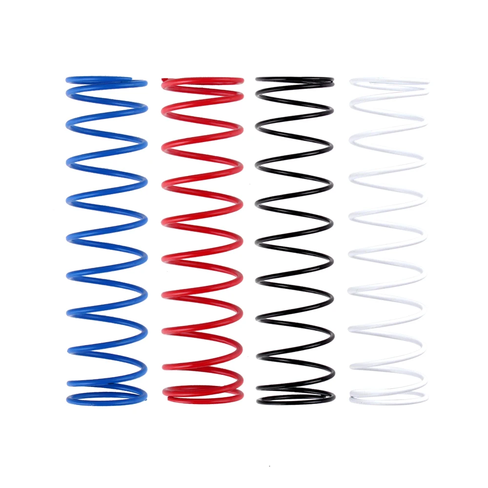 4PCS Metal Shock Absorber Compression Springs 60*15mm for 1/10 RC Rock Crawler TRX4 TRX6 Axial SCX10 90046