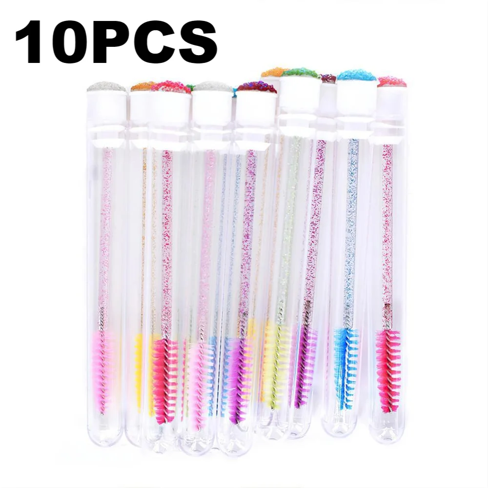 10 шт. портативный бриллиантовый гребень для ресниц |