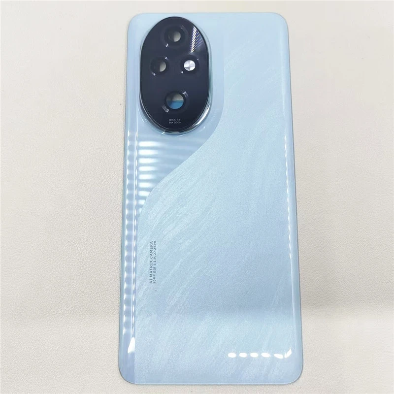 Фото Задняя крышка аккумуляторного отсека для Huawei Honor 200 Pro, 3D стеклянная панель, корпус задней панели с линзой камеры, запчасти для ремонта №1