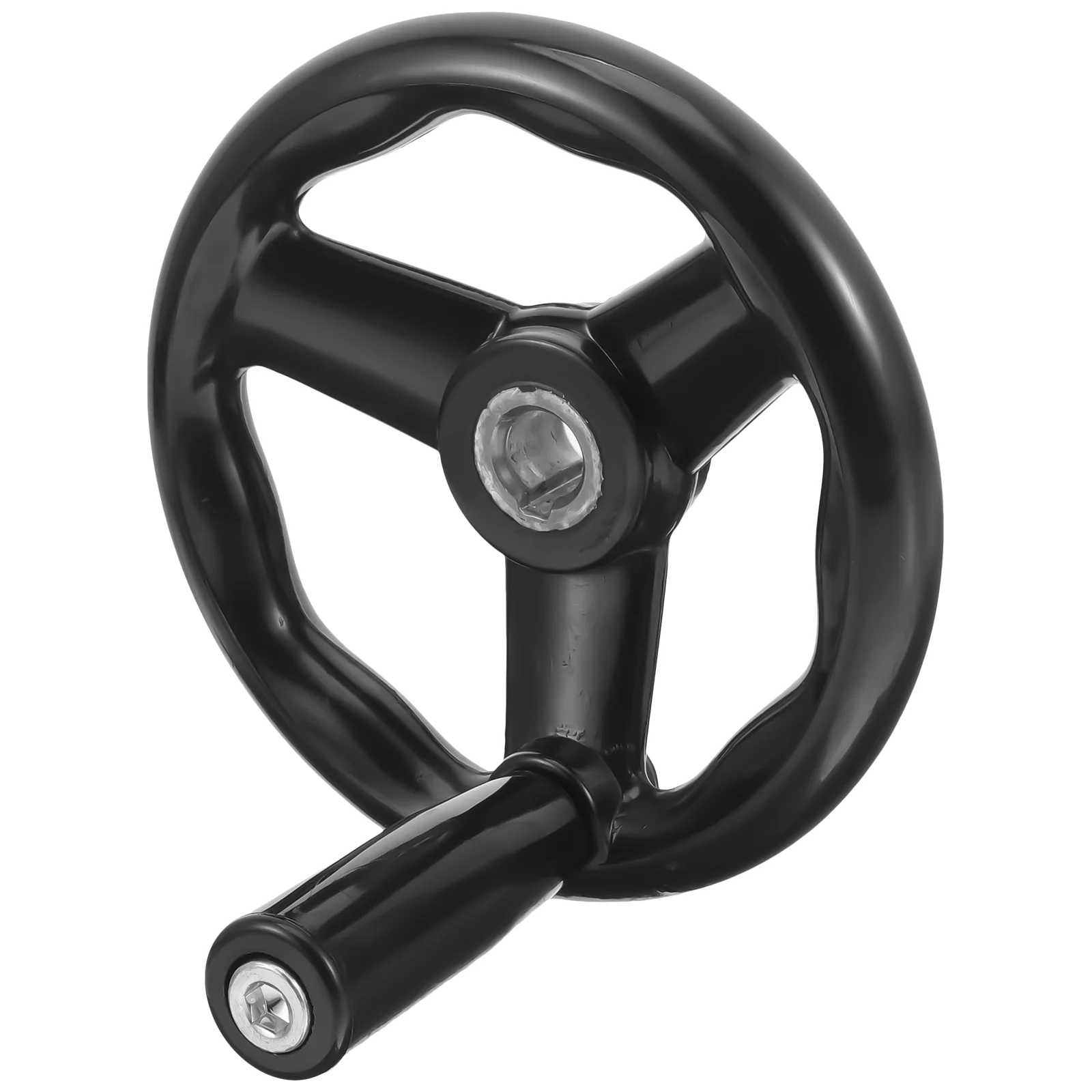 Фрезерный маховик с тремя спицами токарный станок вращающийся бакелитовый