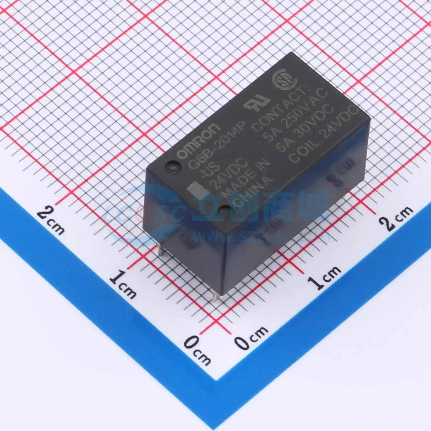5 шт. G6B-2014P-US DC24 24V DIP-6P 20x11 мм силовое реле, электронный переключатель для печатных плат (art.: 3920dc0a6a638) - 3920dc0a6a638