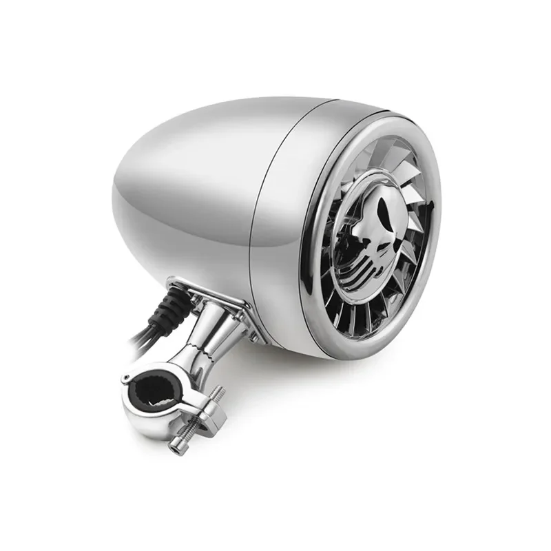 

YYHCHigh Performance 5 Inch Motorcycle Speaker Waterproof Music Audio Sound System Player MP3