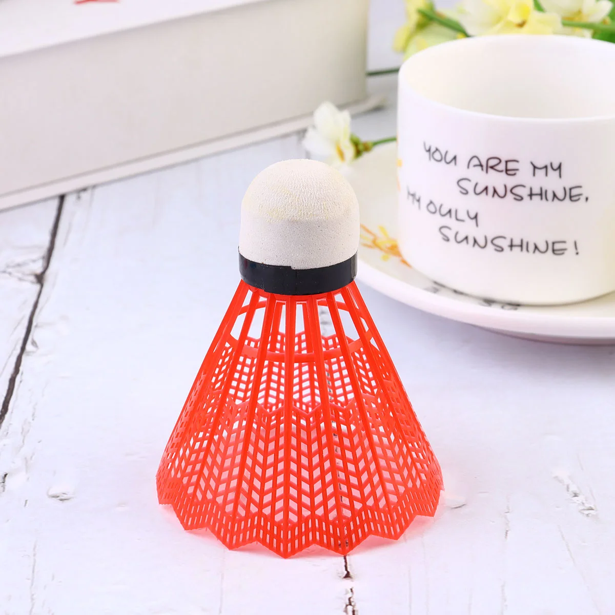 

6pcs Colorful Badminton Balls Badminton Shuttlecocks Outdoor Sports Badminton Accessories (Random Color)
