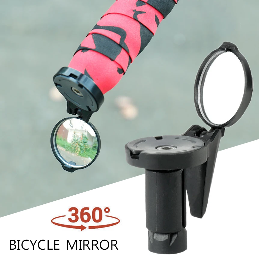 

Universal Bike Drop Bar Mount Mirror 360 Rotation Bicycle Handlebar Modified Rear View Convex Mirrors Cycling Accessories