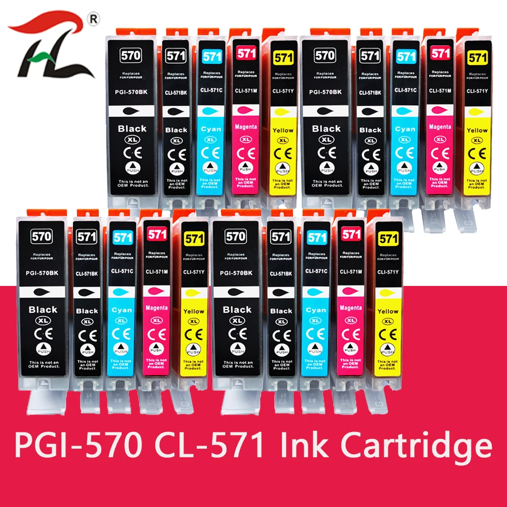 

pgi-570xl PGI570 570xl PGI-570 CLI-571 Compatible Ink Cartridge For Canon PIXMA MG5750 MG5751 MG5752 MG5753 MG6850 printer