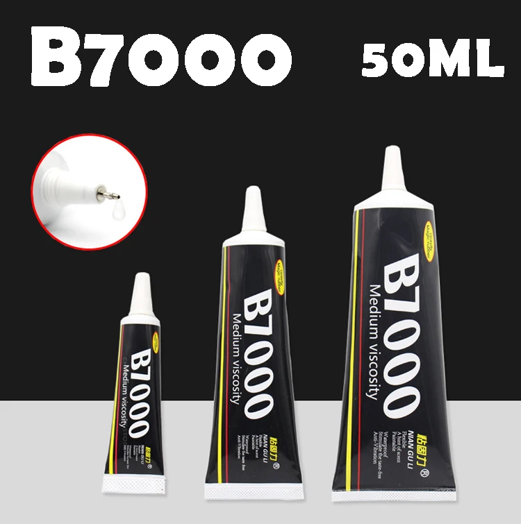 

50 мл B7000 клей для телефона сенсорный экран супер клей многоцелевой клей ювелирные изделия стразы ремесла DIY жидкий клей точечный клей