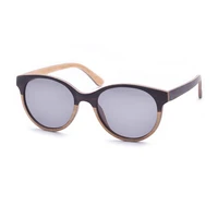 color matching wood sunglasses with polarized lens for men women and crate display box