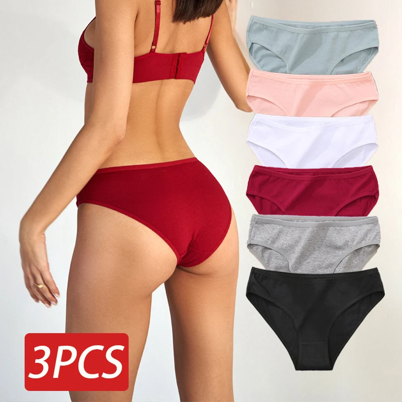 

3 шт./комплект, женские трусы