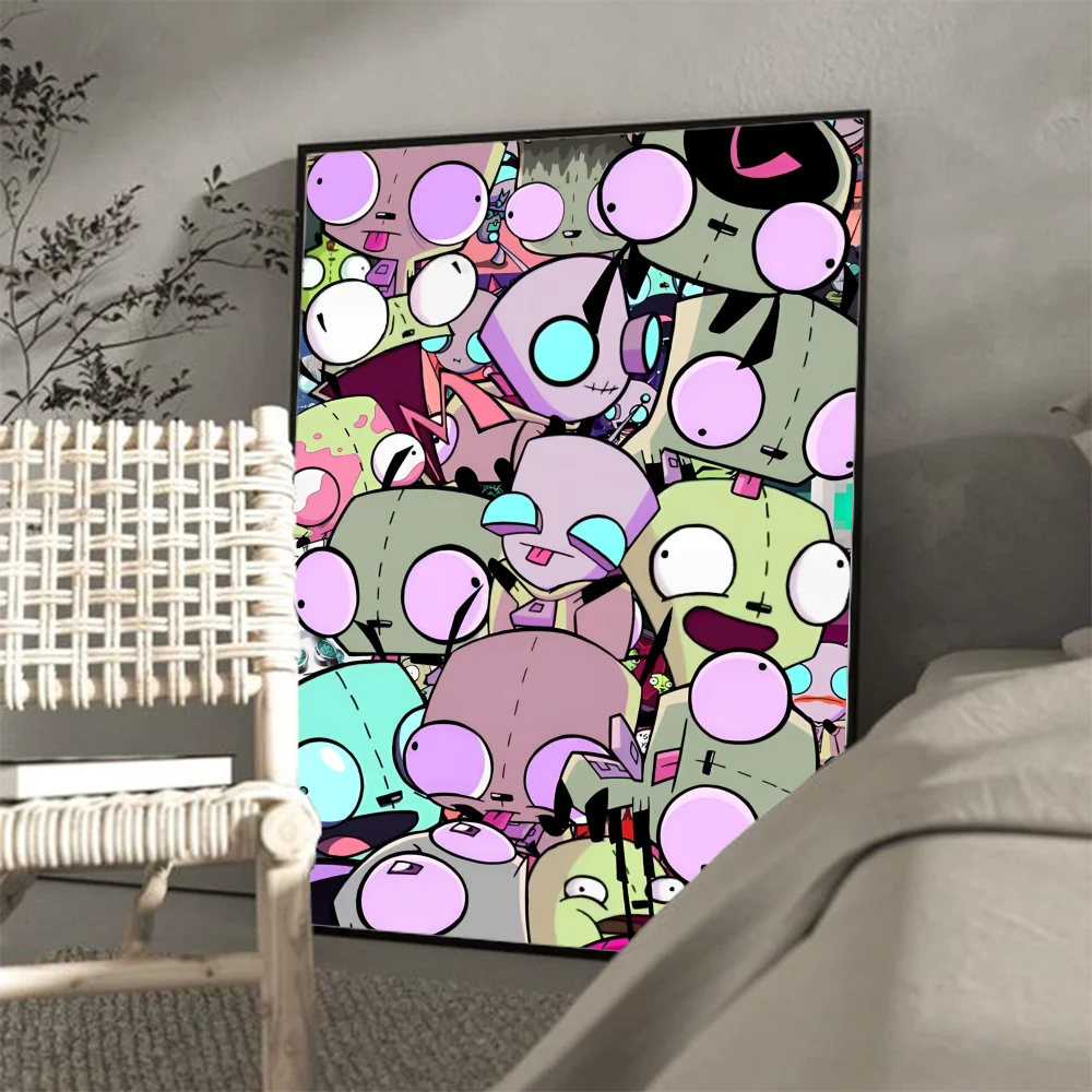 Фигурка из мультфильма I-Invader Z-Zim винтажные classiques художественная роспись высокого