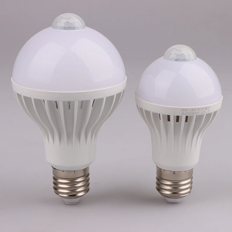 

Led Bulb 5W 7W 9W 12W PIR Motion Sensor Lamp AC 220V 50HZ Corridor LED PIR Infrared Body Sound Light E27 Motion Sensor Light