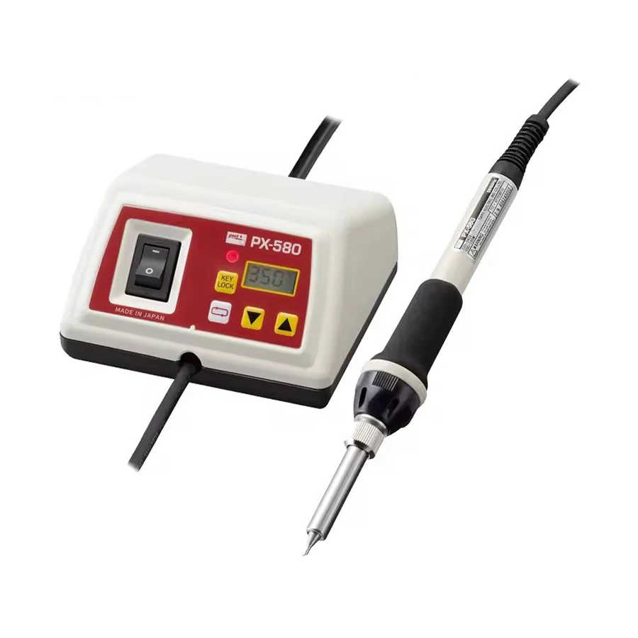 Фото GOOT PX-580 200 ℃ -500 ℃   Мини-паяльная станция с контролем температуры и интеллектуальным цифровым дисплеем, оригинальные сварочные инструменты №3