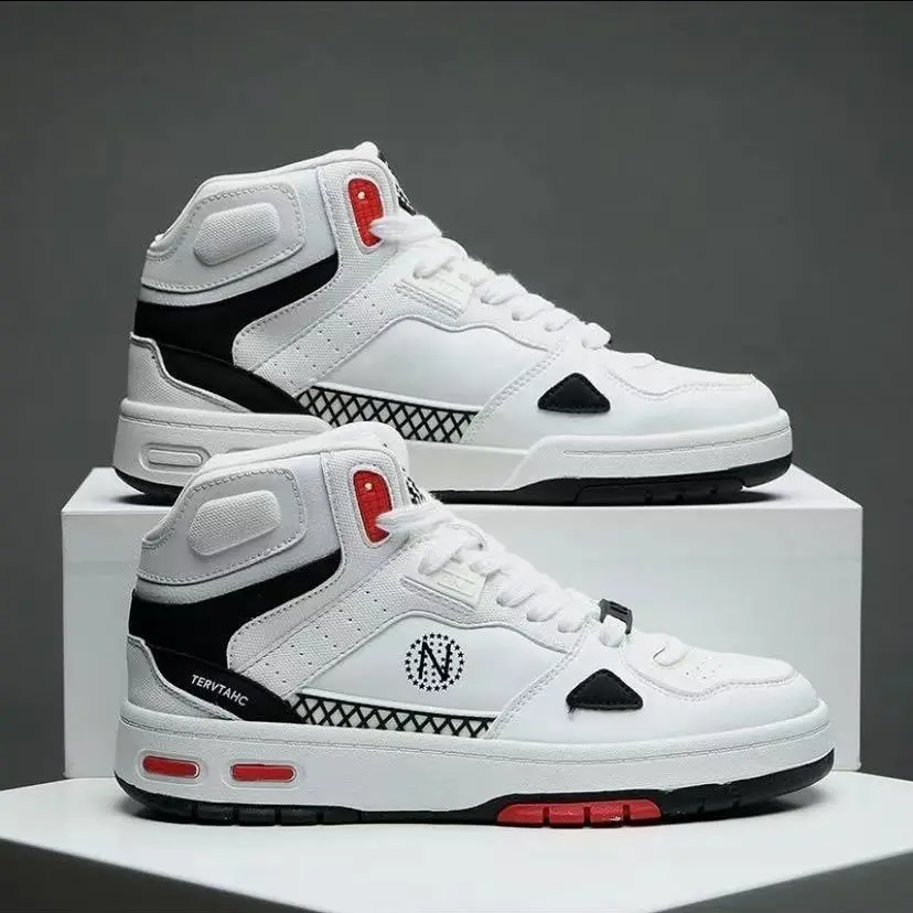 NEW BOLUNE 2022 New Spring and Autumn Shoes for leisure sports running shoes for both men and women with breathable high tops