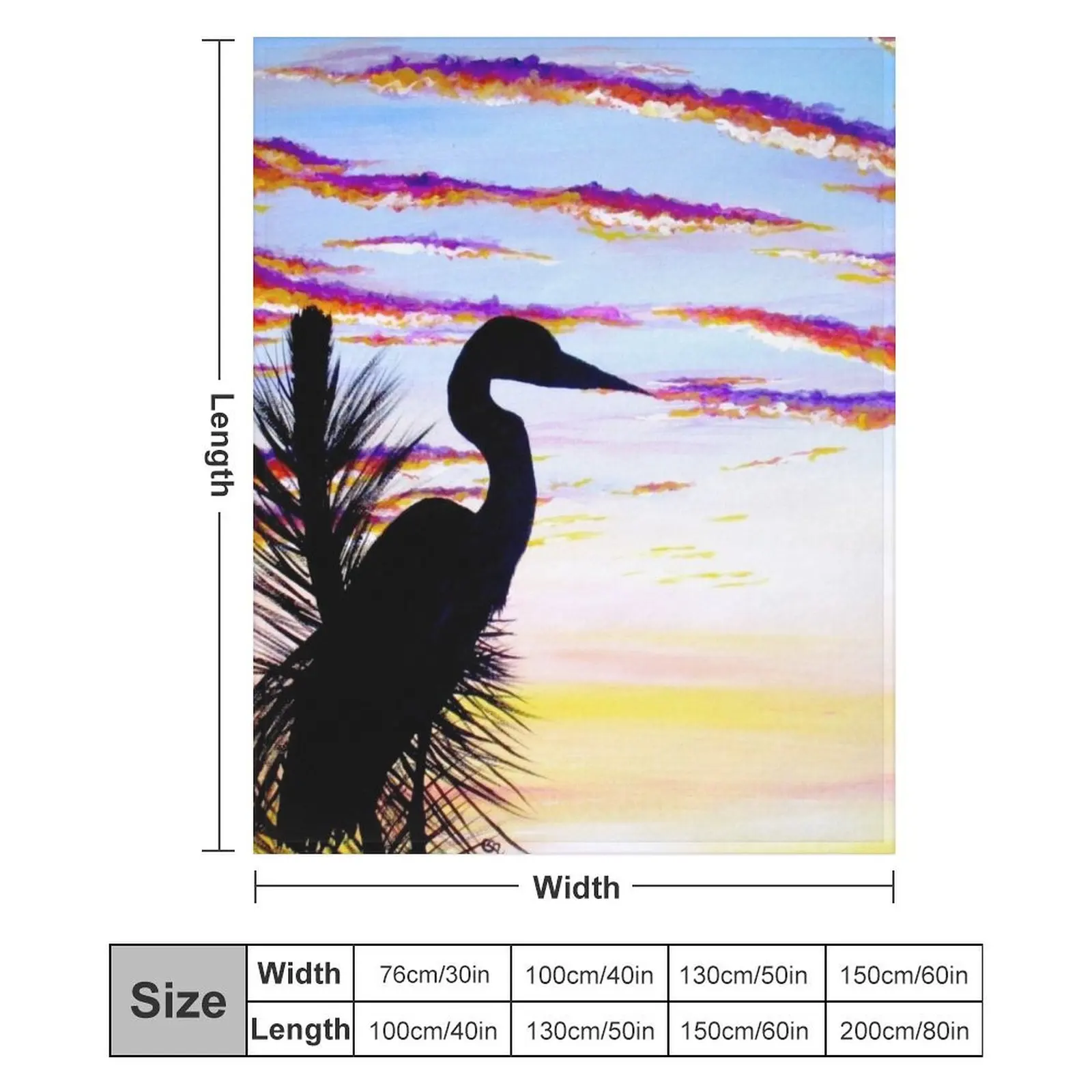 Одеяло Heron Sunset одеяла для диванов кровать клетчатые