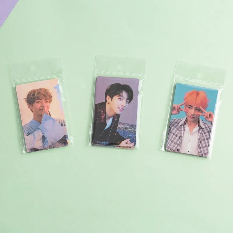 KPOP Bangtan Boys Lomo открытка новый альбом Love Yourself Photocard самодельные бумажные открытки