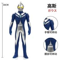 30cm large size soft rubber ultraman cosmos luna mode action figures model doll furnishing articles puppets childrens toys