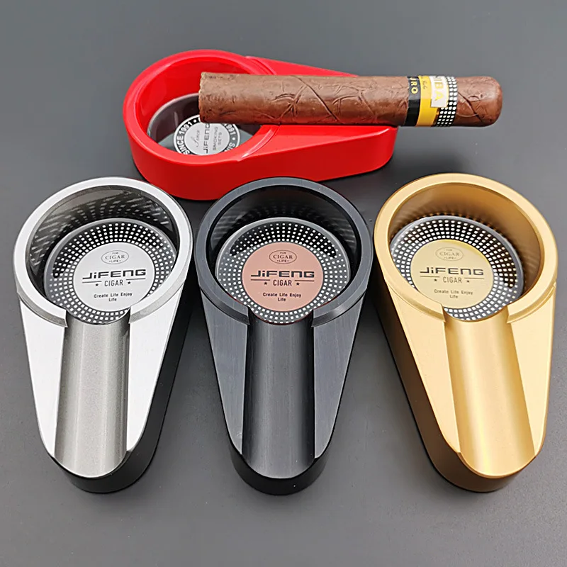 Кубинская пепельница для сигар творческая личность бытовая из нержавеющей стали