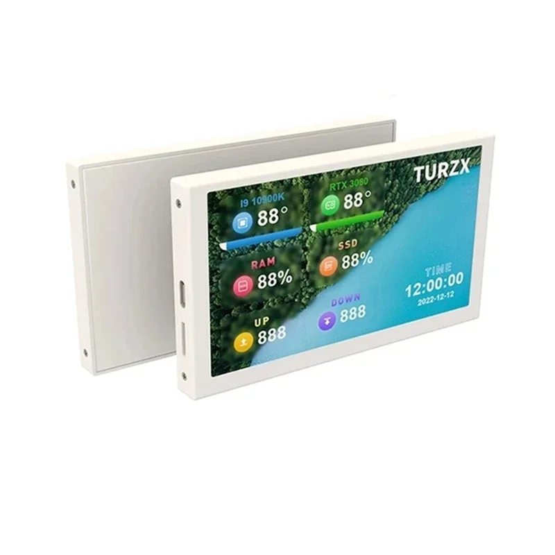 Новый корпус ПК Монитор 5 0-дюймовый IPS TYPE-C Вторичный экран Компьютер Процессор