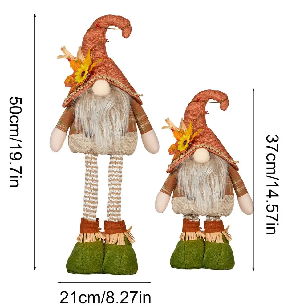 

Осенние гномы из пластика