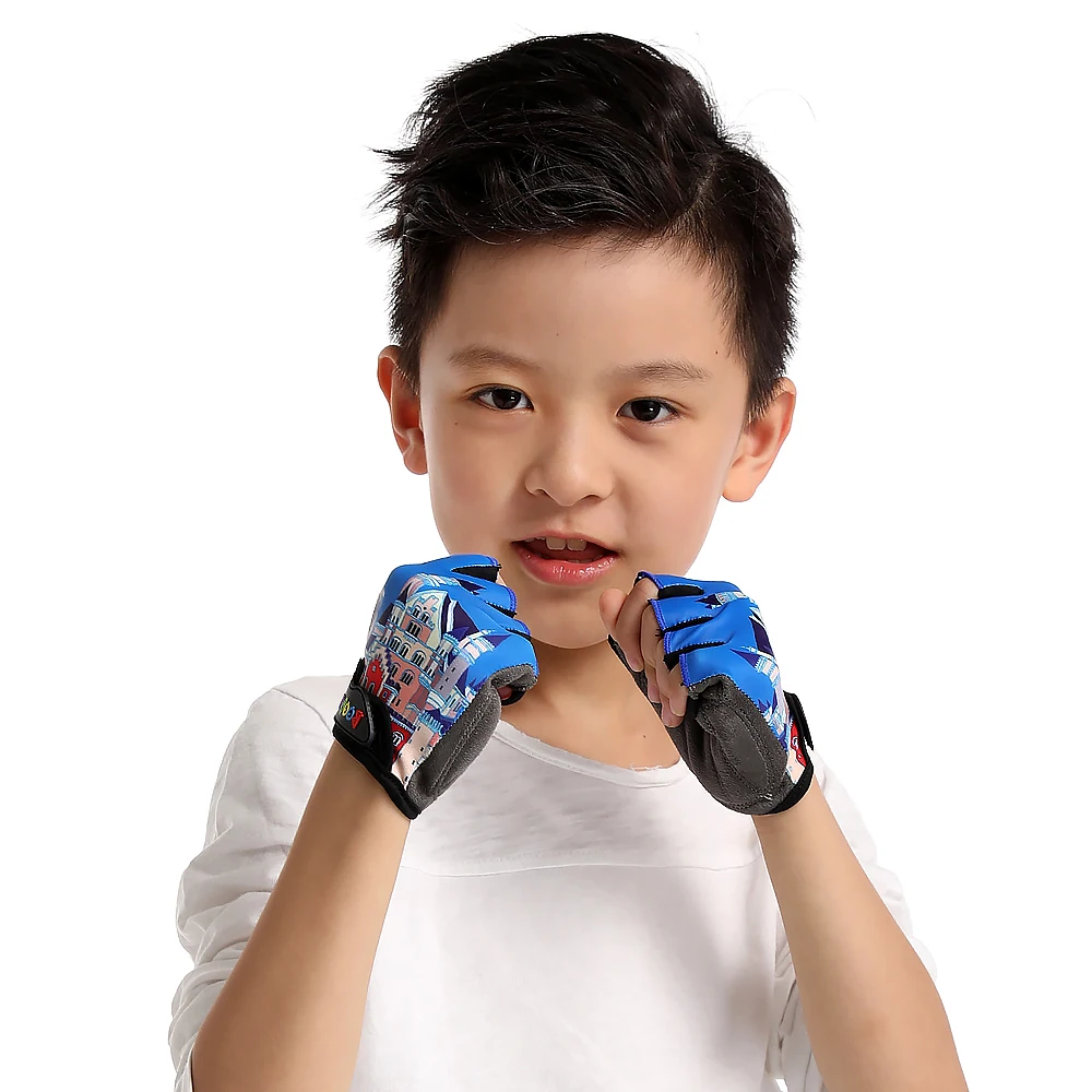 Унисекс Велосипедные Перчатки С Половиной Пальца