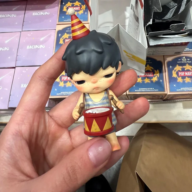 Коллекционные фигурки Popmart Hirono Mime Series Blind Box, 4-е поколение, креативные модные настольные украшения, подарки, в наличии (art.: 3920da2499ca3) - 3920da2499ca3