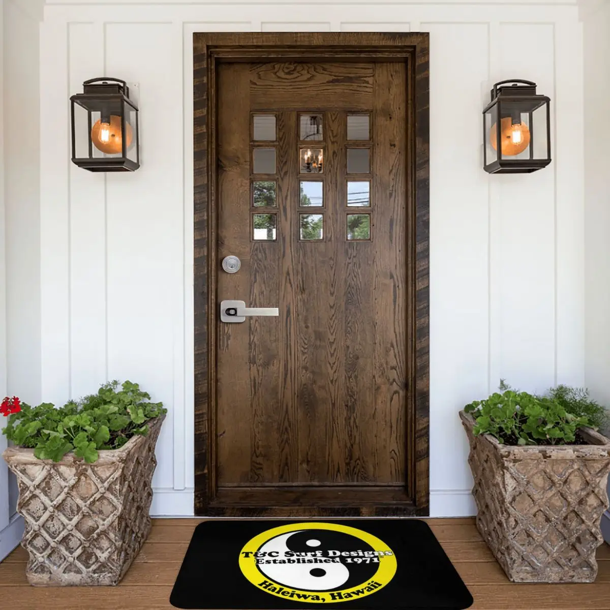 Редкий винтажный ретро T C дизайн для серфинга Гавайи 40x60 см ковер полиэстер