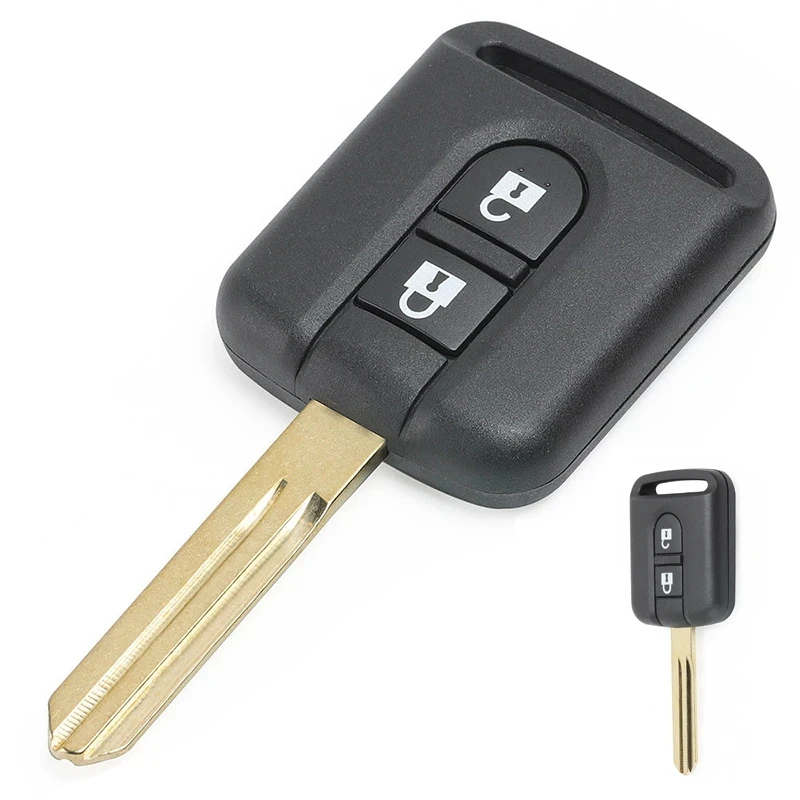 Фото KEYECU оригинальный 5WK4 876 5WK4 818 433 МГц ID46 Fob для Nissan Elgrand X-TRAIL Qashqai Navara Micra Note NV200 2 кнопки дистанционный ключ №5