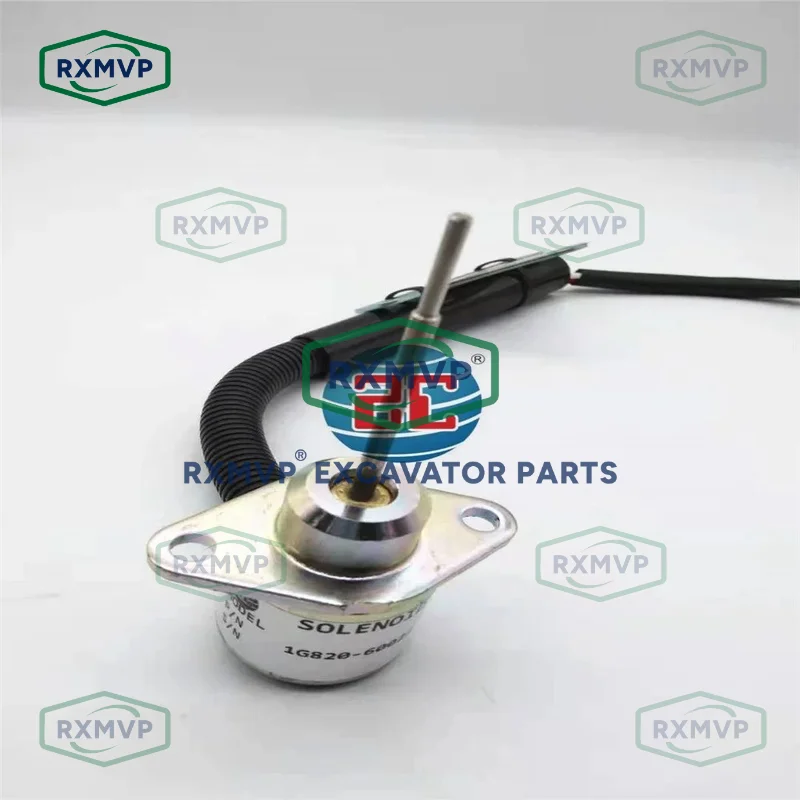 Стопорный электромагнитный клапан 1G820-60022 подходит для экскаватора Kubota D782