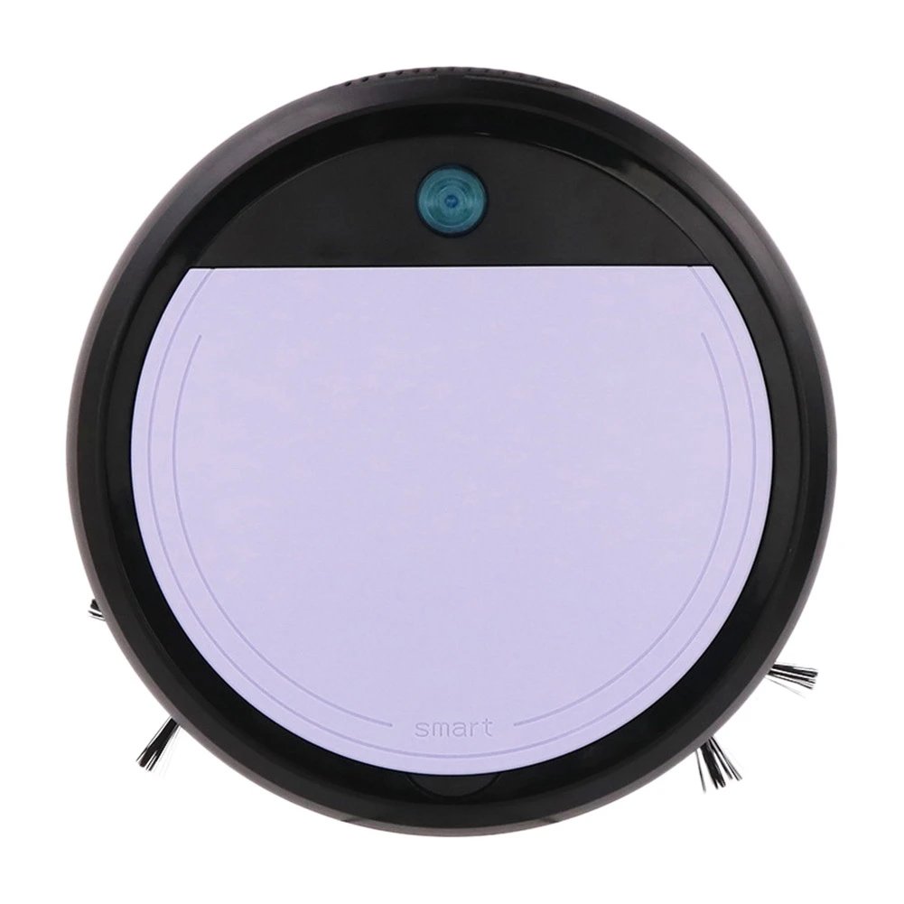 

Suction Robot Vacuum Cleaner UV Sterilizers Sweeping Robot Auto Smart Floor Sweeping for Home Black Purple