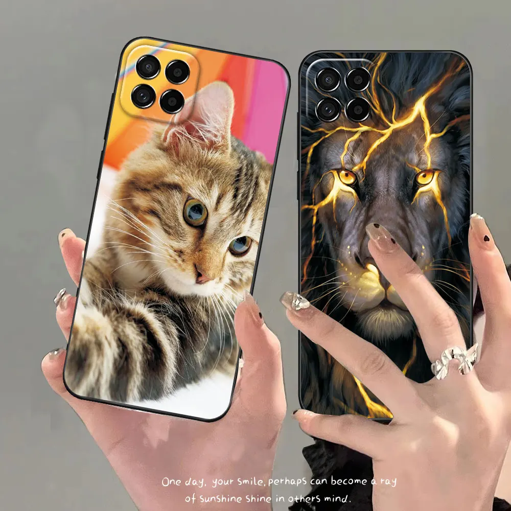 Фото Черный матовый мягкий чехол для Samsung Galaxy M33 №3