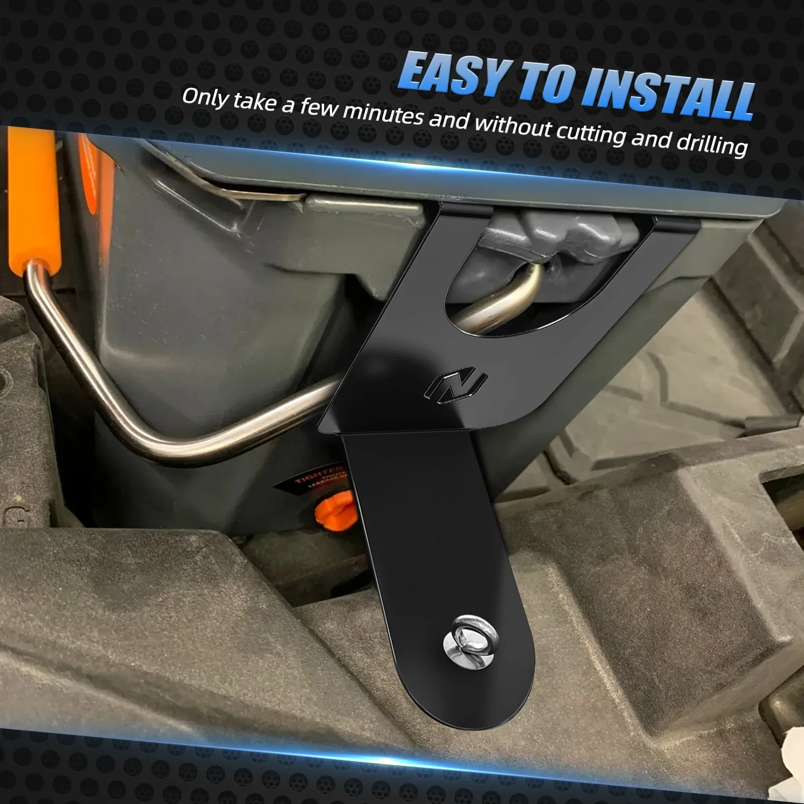 Охлаждающий кронштейн для RZR XP 1000 внешняя деталь со сливной заглушкой Polaris EPS 2015-2020