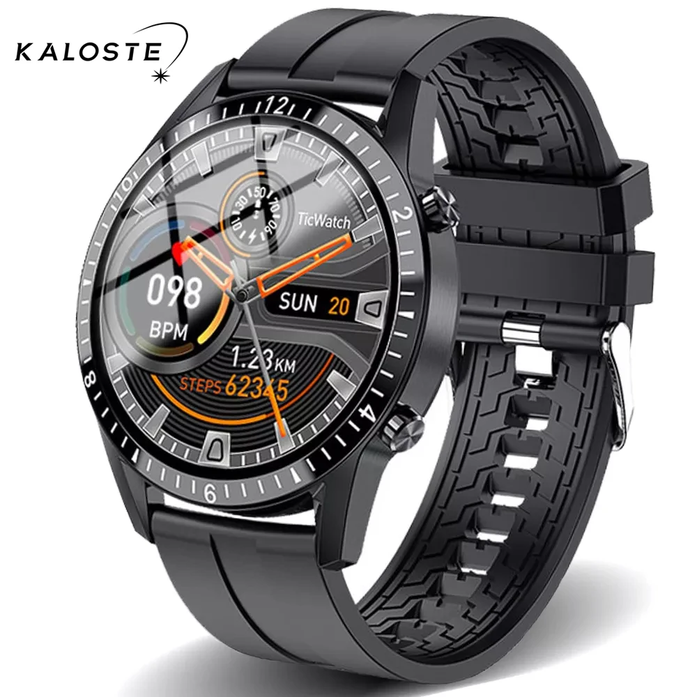 

2021 Smart Watch Phone Full Touch Screen Sport Fitness Watch IP68 Waterproof Bluetooth Connection For Android ios smartwatch Men