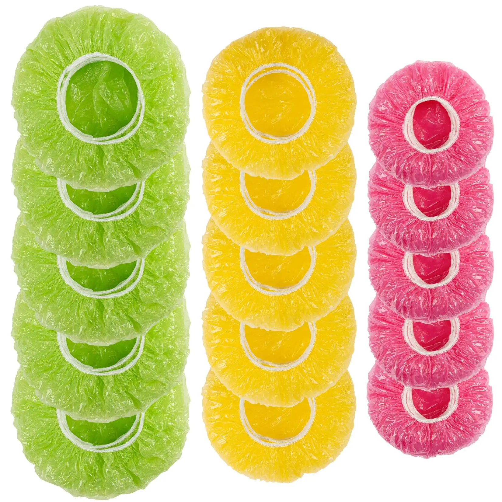 Многофункциональные пластиковые крышки для Tupperware 60 шт. одноразовые эластичные