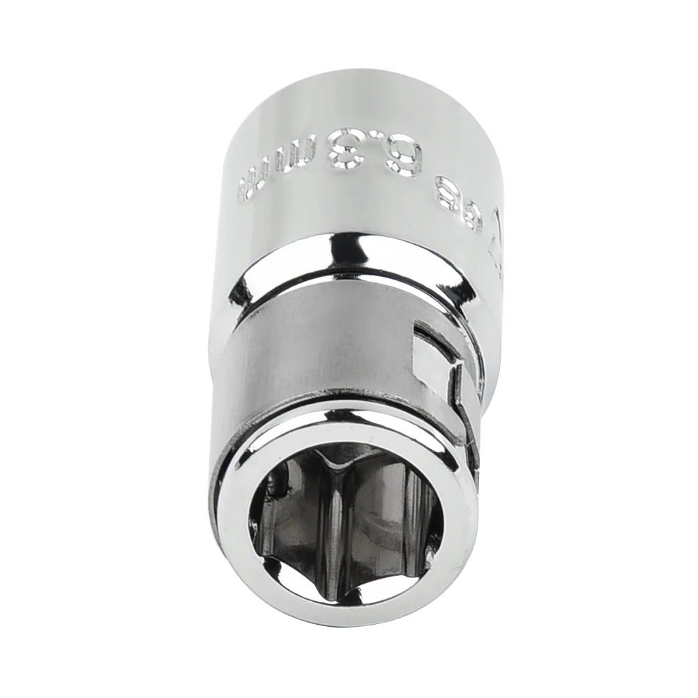 Socket Adapter 1/4" Square Drive To 1/4" Hex Shank Socket Bits Converter Screwdriver Holder Sleeve Adaptor Hand Tools