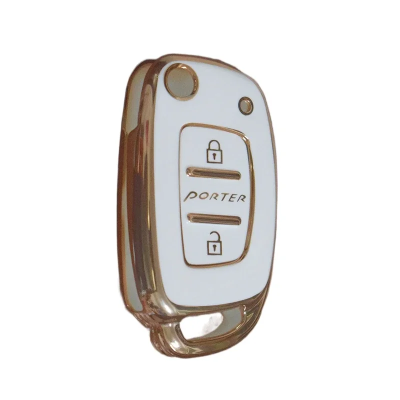 

Раскладной ключ с 3 кнопками, складной ключ из ТПУ, чехол для автомобильного ключа, чехол для Kia Hyundai Porter чехол (OKA-420T), чехол-брелок, держатель для ключей