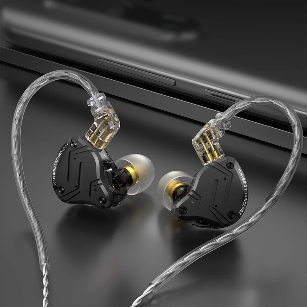 

Проводные наушники-вкладыши KZ-ZS10 PRO X, спортивные наушники-вкладыши с динамическим сбалансированным якорем, проводные наушники с монитором Hi-Fi, разъем 3,5 мм, Hands Free