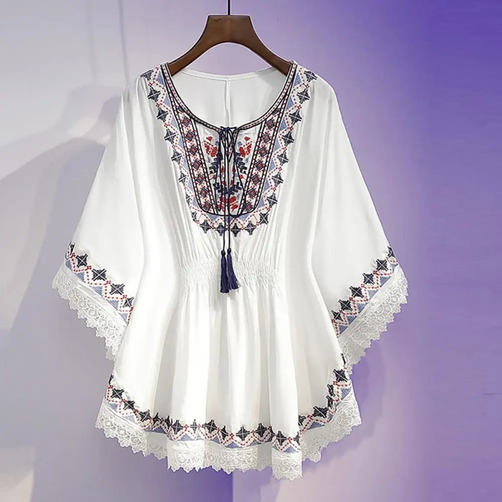 Свободные шифоновые блузки закрывающие живот топы стильный женский шифоновый